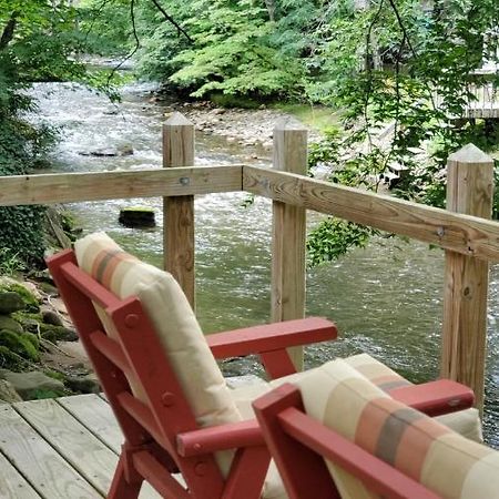 Cozy Creek Cottages Maggie Valley Eksteriør bilde