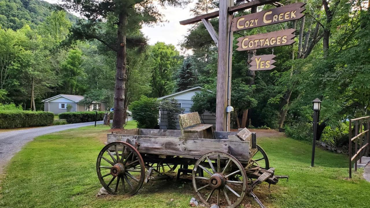 Cozy Creek Cottages Maggie Valley Eksteriør bilde