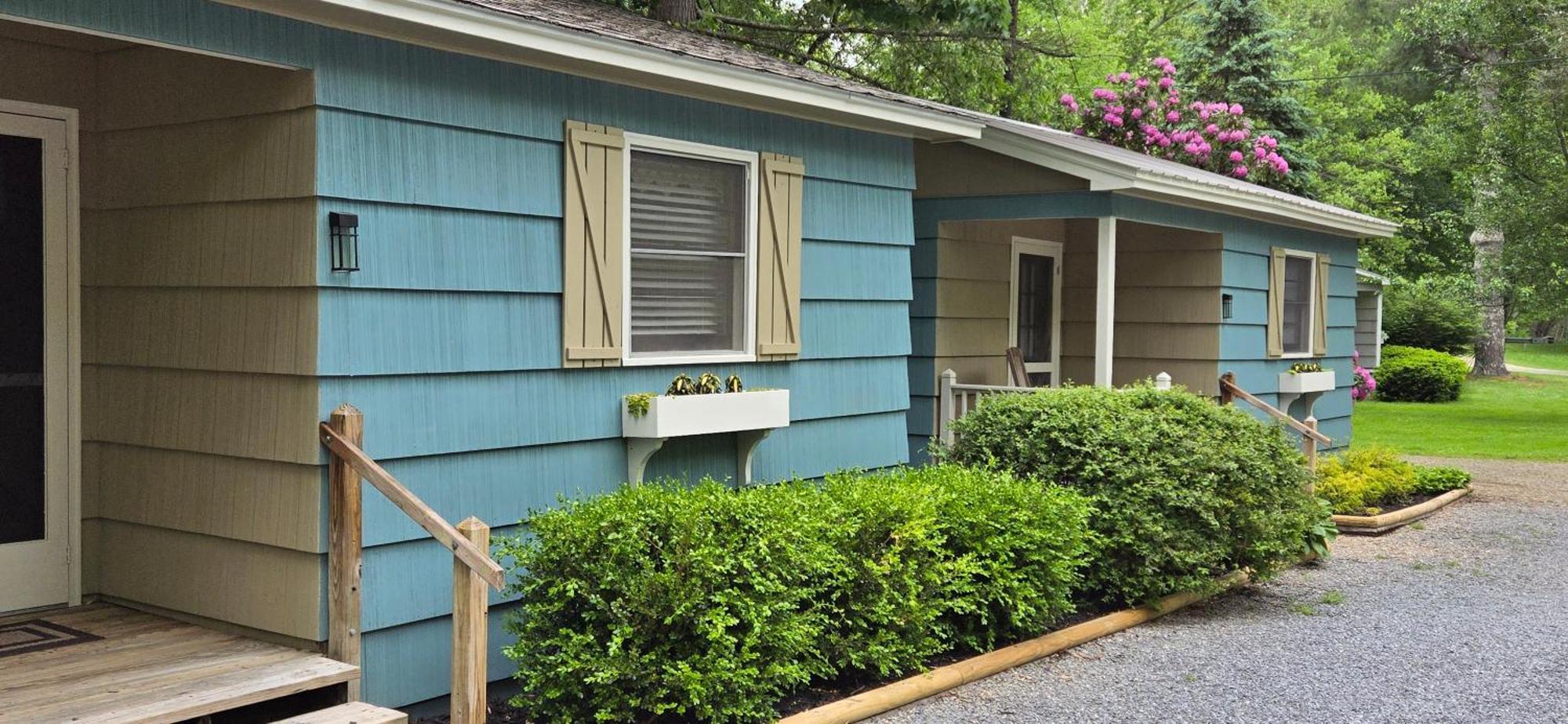 Cozy Creek Cottages Maggie Valley Eksteriør bilde